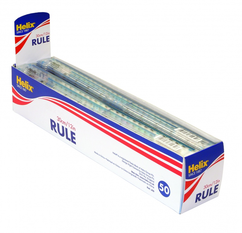 Plastic Ruler 30cm, Economy - Click Image to Close