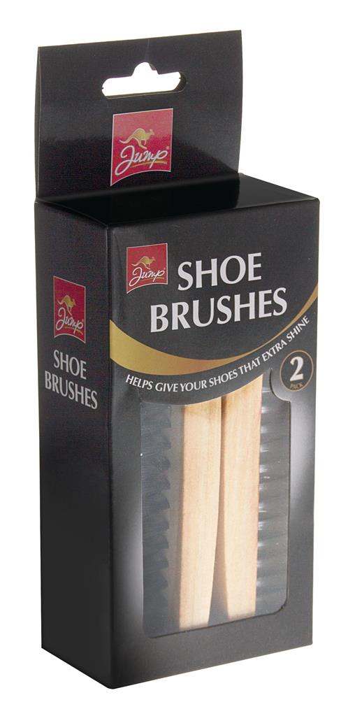 Shoe Brush 2 Pack - Click Image to Close