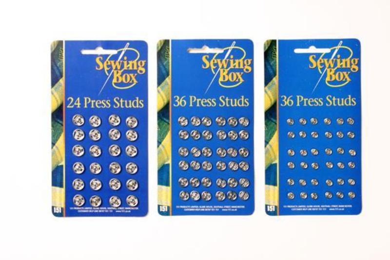 Sewing Press Studs ( Assorted Sizes ) - Click Image to Close