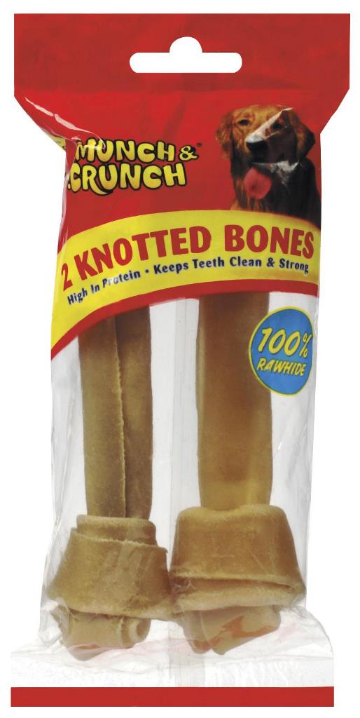 Knotted Bone 6" 2 Pack - Click Image to Close