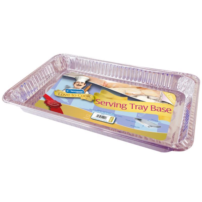 21" ( 53CM ) FOIL SERVING TRAY - Click Image to Close