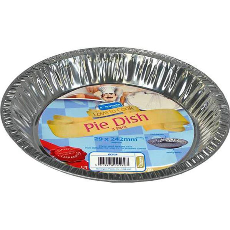 9" ( 24cm ) Round Foil Pie Dishes - Click Image to Close