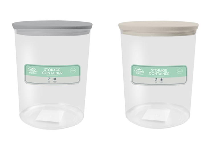 PS Round Storage Container 1100ml - Click Image to Close