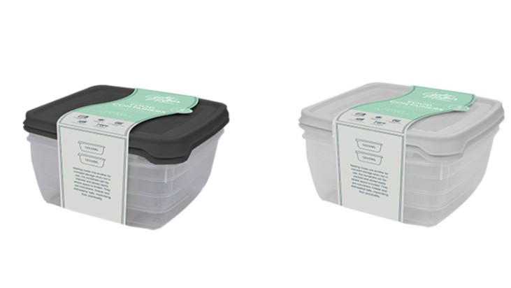 Plastic Container 3pc Set - Click Image to Close