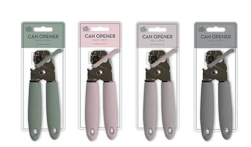 Natural Soft Grip Tin Opener - Click Image to Close