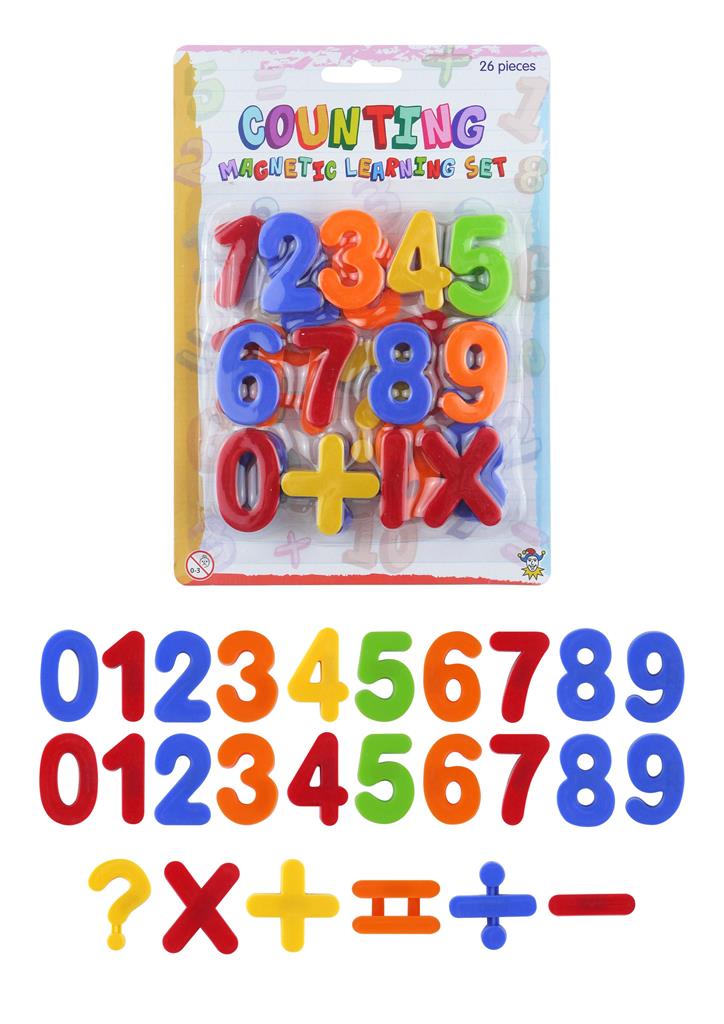 Magnetic 4cm Numbers Set 26 Piece - Click Image to Close
