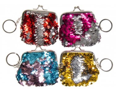 Kc Sequined Coin Purse - Click Image to Close