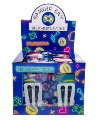 Self Inflating Bat Gamer 48 Pack (50p Each)