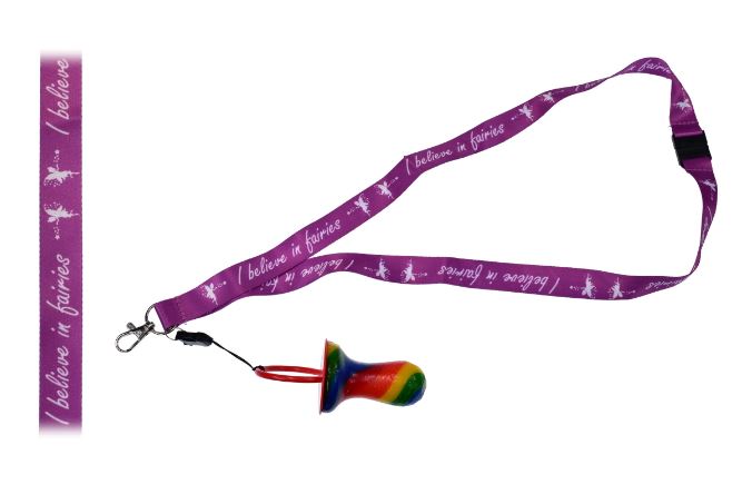 Fairy Lanyard With Rock Dummy - Click Image to Close