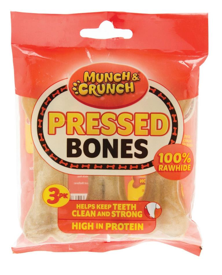 Pressed Bones Natural 3 Pack - Click Image to Close