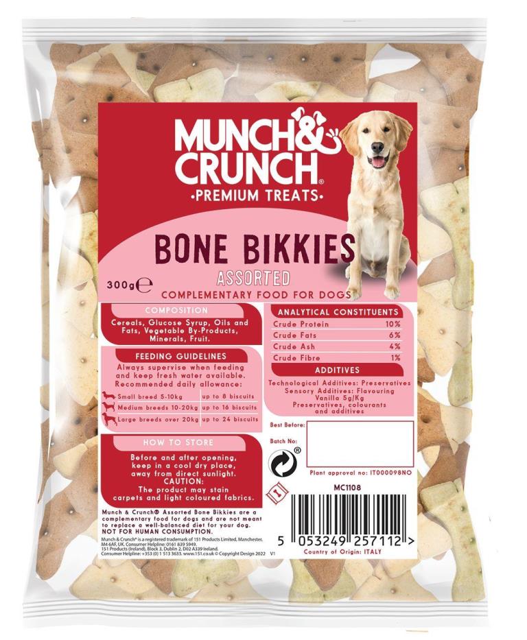 Bone Biklkies 300g ( Assorted ) - Click Image to Close