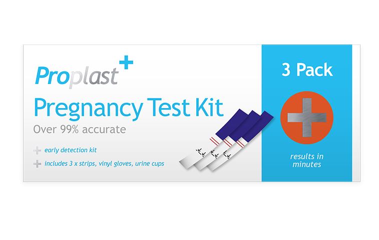 Pregnancy Test Kit - 3 Pack - Click Image to Close