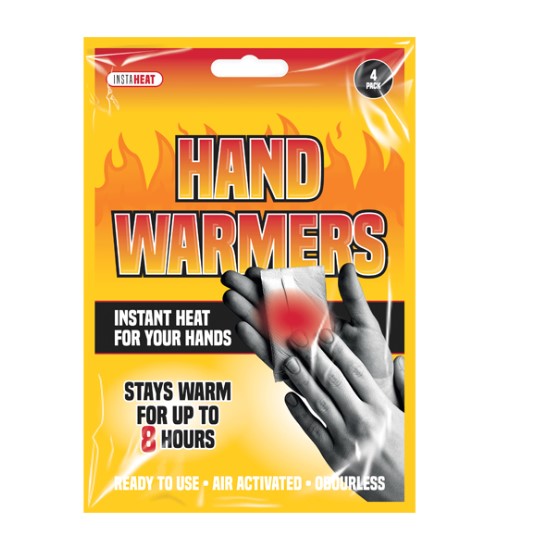Hand Warmers - 4 Pack - Click Image to Close