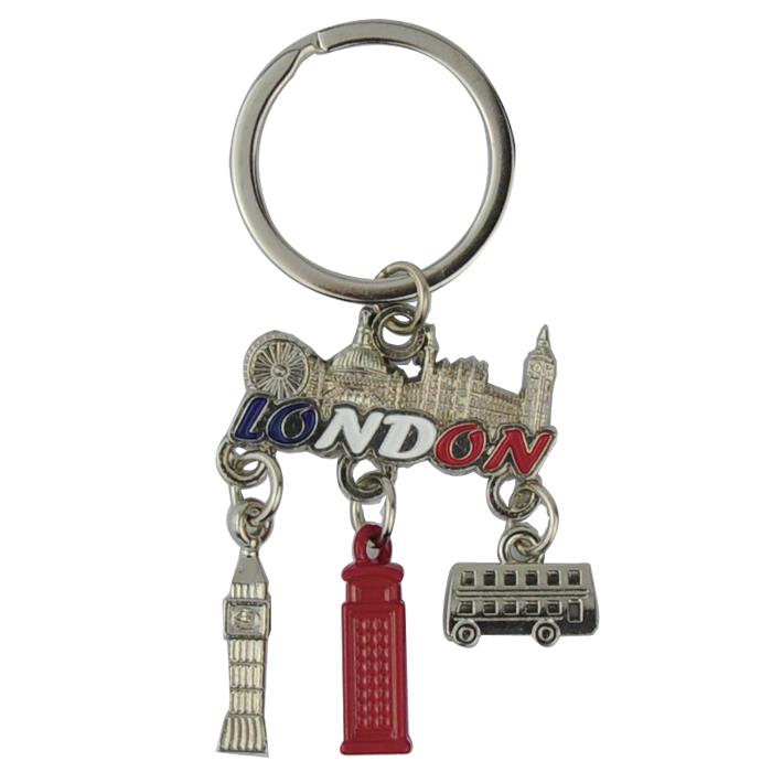 Keyring 3 Icons Charms - Click Image to Close