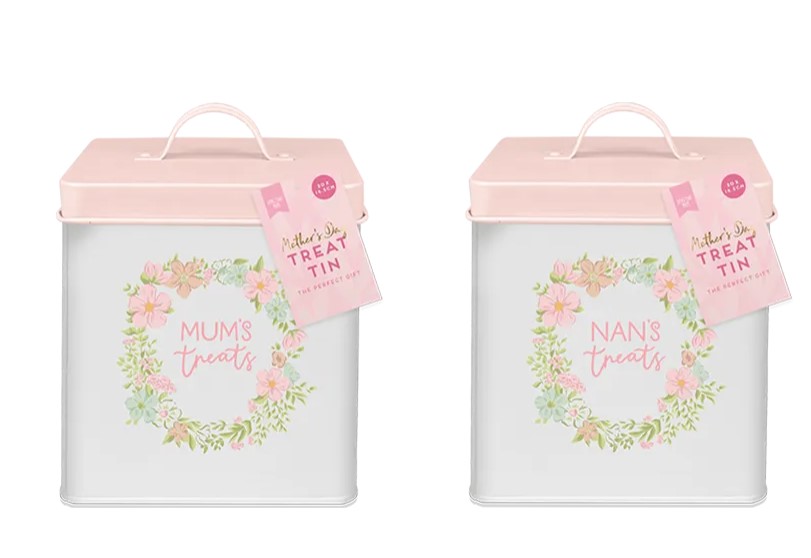 Mother's Day Treat Tin 20cm x 14.5cm - Click Image to Close