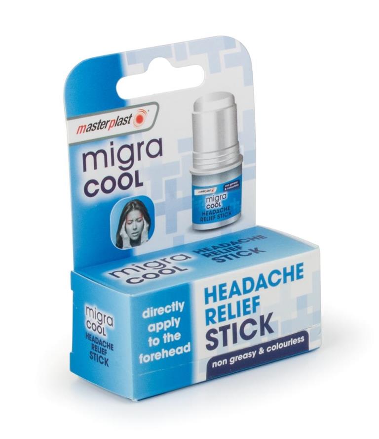 Migra Cool Headache Relief Stick 3.6g - Click Image to Close