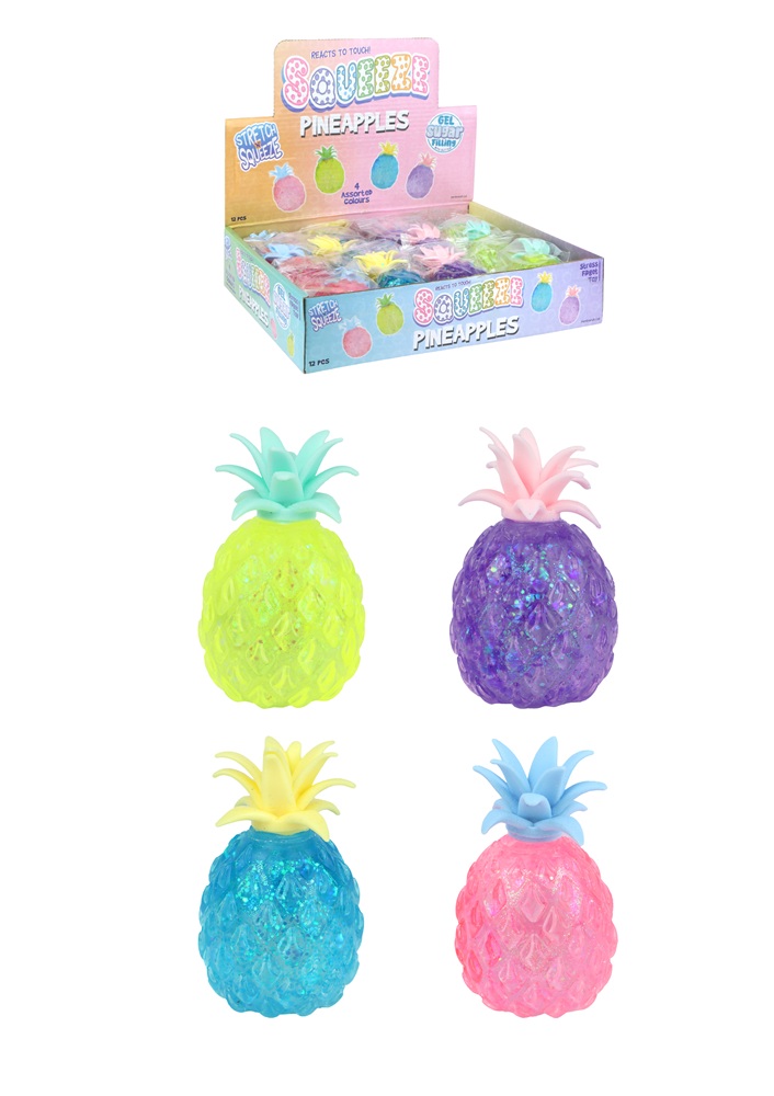 Squeeze Pineapple Sugar Maltose 9cm - Click Image to Close