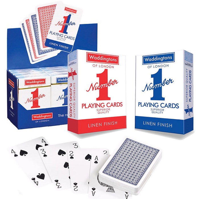 Waddingtons No.1 Playing Cards x 12 ( 1.04p Each ) - Click Image to Close