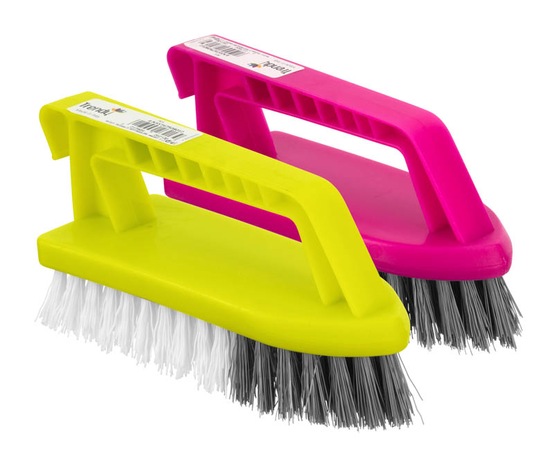 Trendy Iron Grip Scrubbing Brush - Click Image to Close