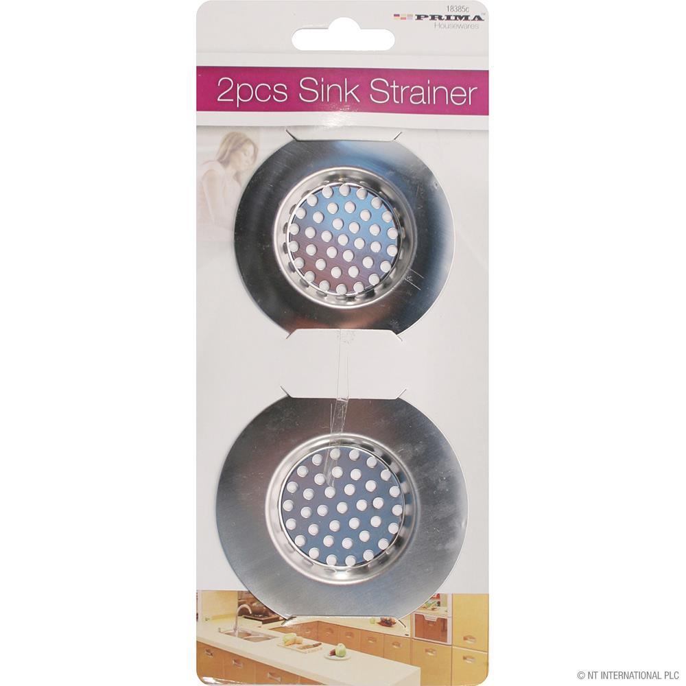 Stainless Steel Sink Strainer 2 Pack - Click Image to Close