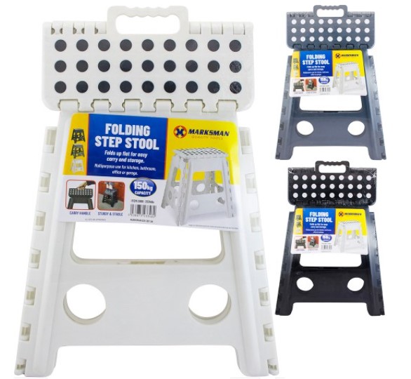 Folding Step Stool 29x22x39cm Large - Click Image to Close