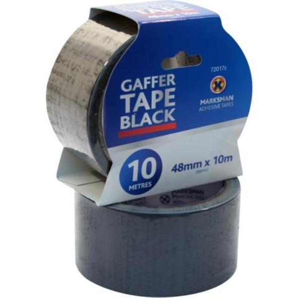 Duct Tape 48mm X 12M Black - Click Image to Close