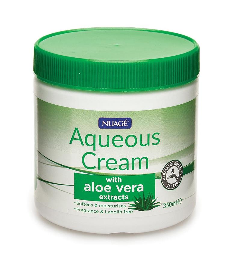 Nuage Aqueous Cream With Aloe Vera 350ml - Click Image to Close