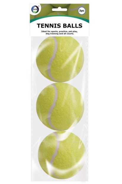 Tennis Balls 3 Pack - Click Image to Close