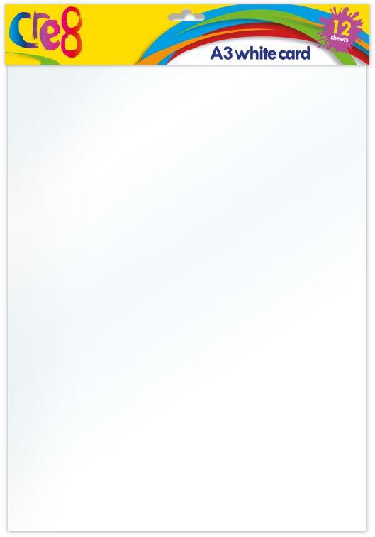 A3 White Card 12 Sheets - Click Image to Close