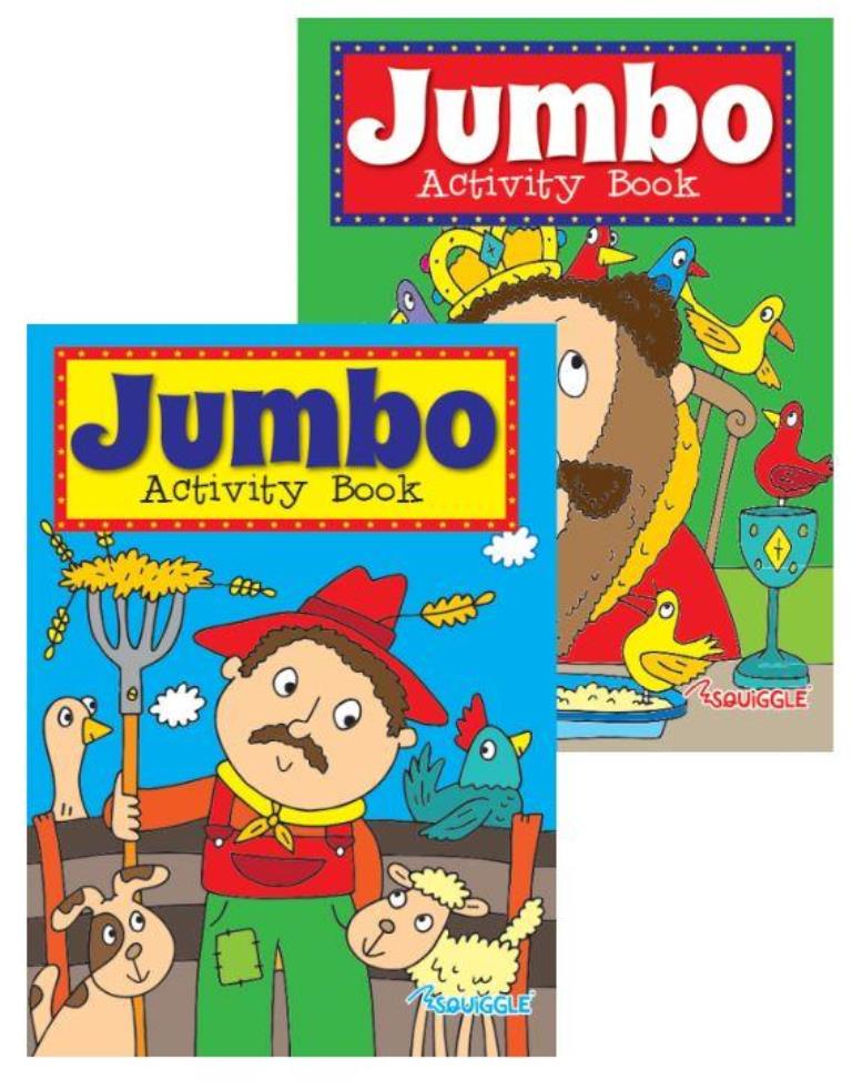 Jumbo Activity Book 3 & 4 ( Zero Vat ) - Click Image to Close
