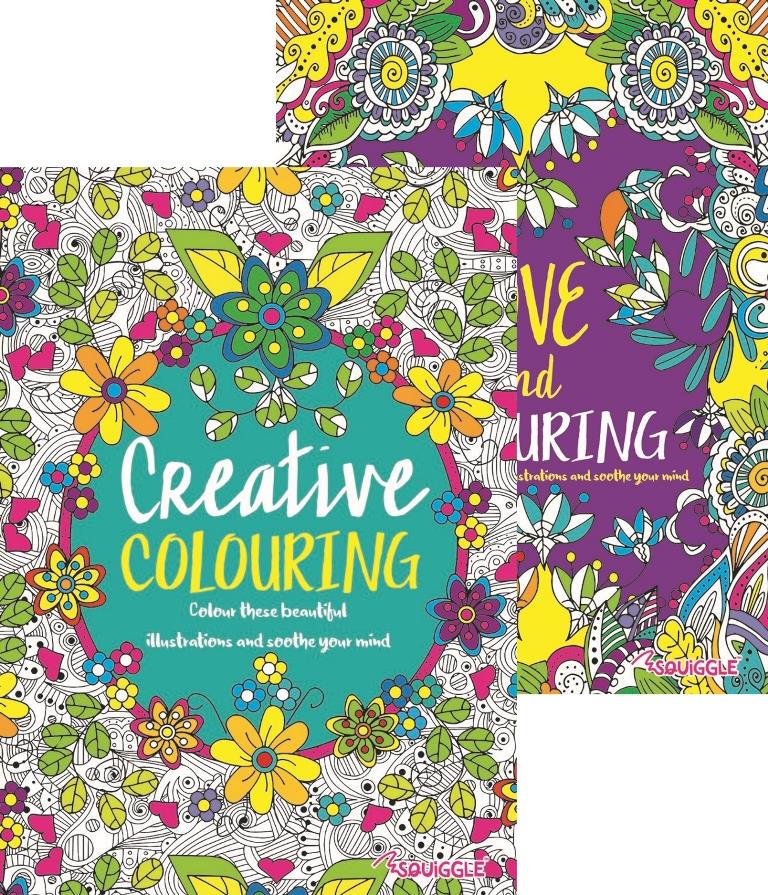 A4 Adult Colour Therapy Book ( Assorted Designs ) - Click Image to Close