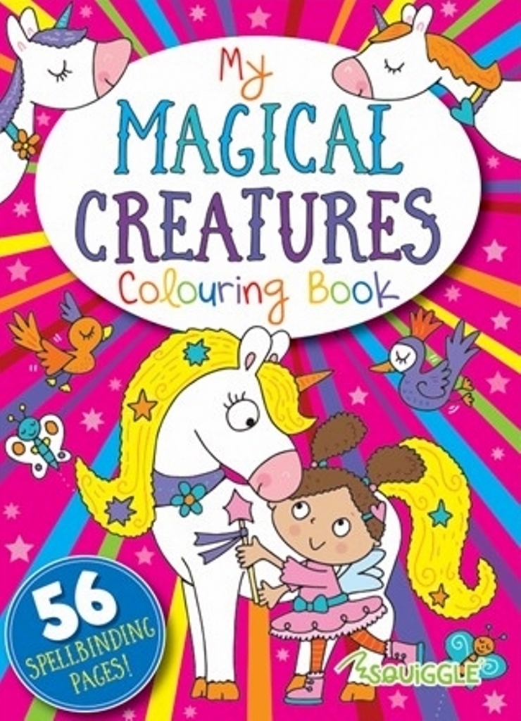 Magical Creatures Colouring Book - Click Image to Close