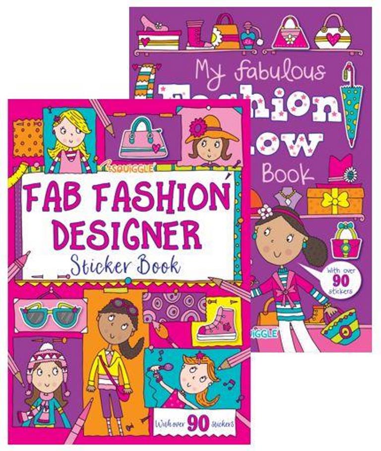 Fashion Sticker Books ( Zero Vat ) - Click Image to Close