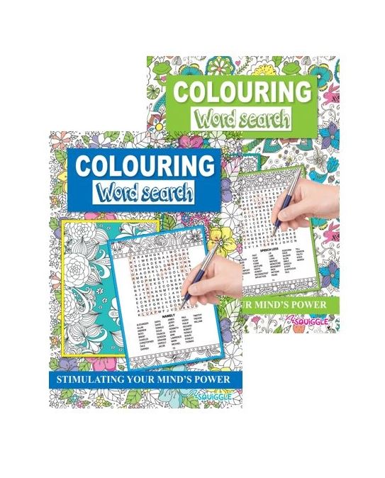 A4 Colouring Word Search Book - Click Image to Close