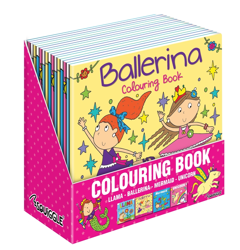Girls Colouring Books ( Zero Vat ) - Click Image to Close