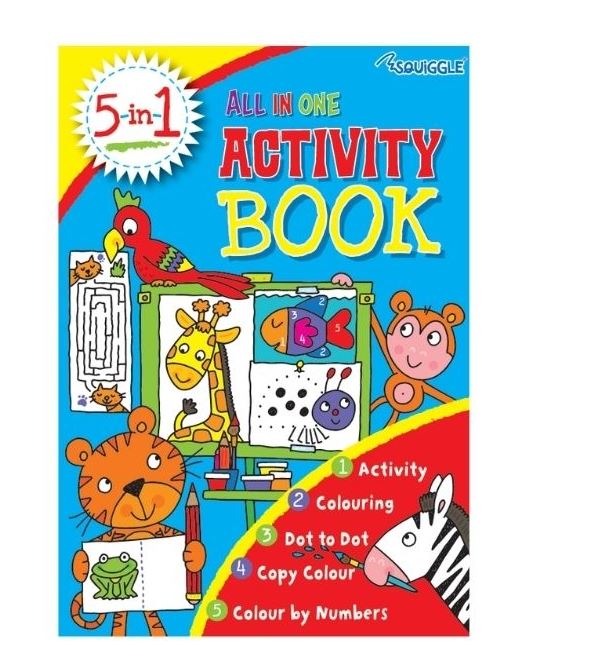 A4 All In One Activity Book - Click Image to Close