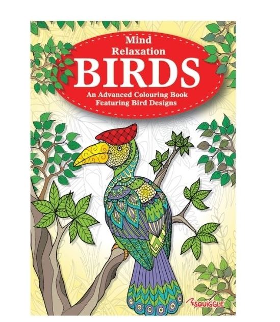 Animals And Birds Advanced Colouring Book 1 & 2 - Click Image to Close