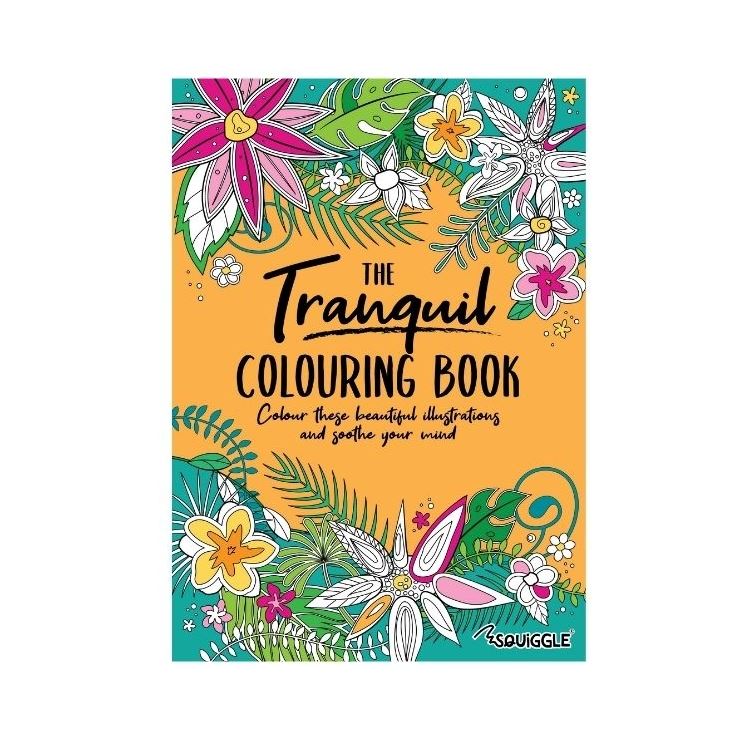 Tranquil Advanced Colouring Book - Click Image to Close