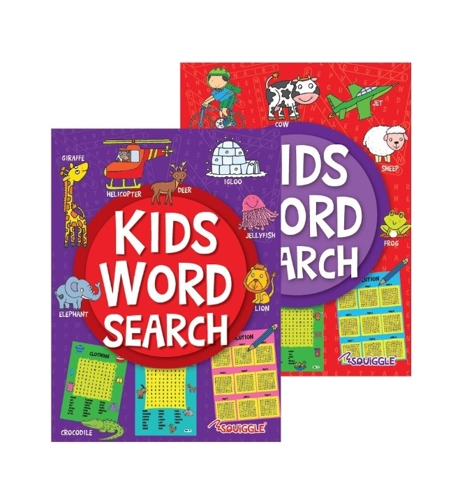 Kids Word Search Puzzle Book - Click Image to Close