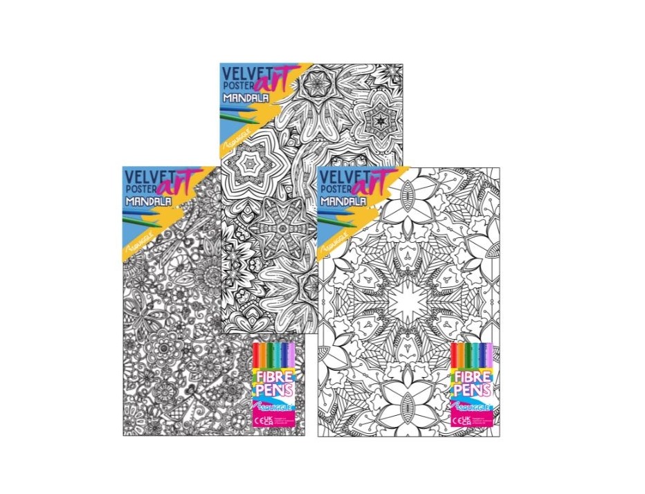 Velvet Poster Art Mandala - Click Image to Close