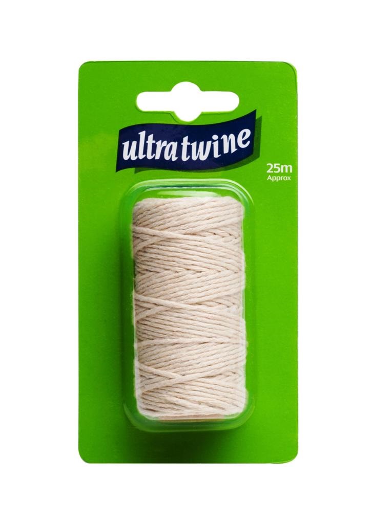 Ultratape Cotton Twine Fine Small Spool Carded - Click Image to Close