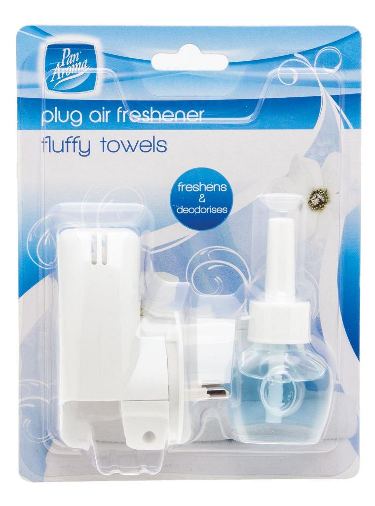 Plug In Air Freshener Fluffy Towels - Click Image to Close