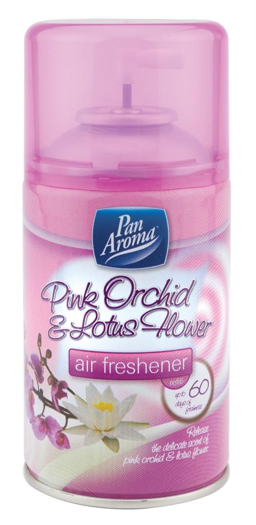 250ml Freshener Refill Pink Orchid & Lotus Flower - Click Image to Close