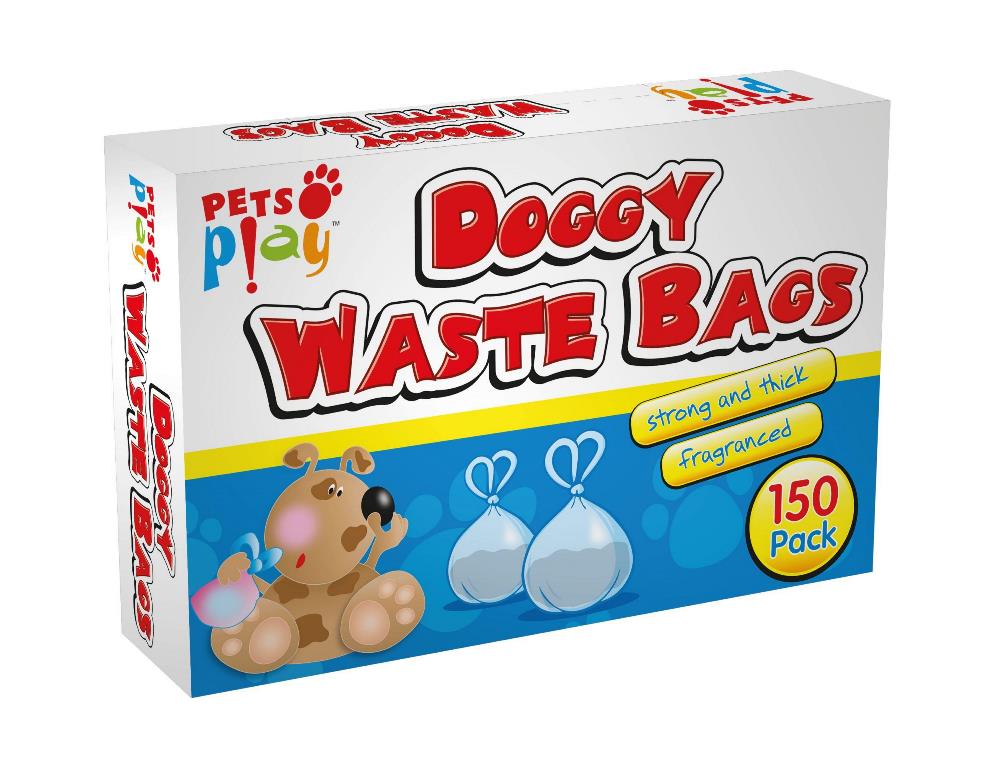 Doggy Waste Bags 150 Pack - Click Image to Close