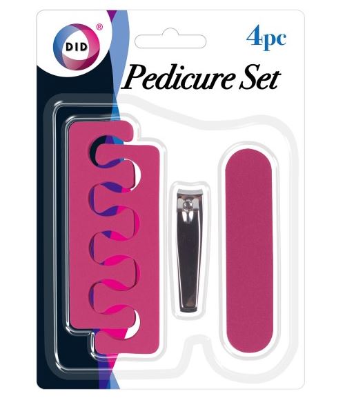 Pedicure Set 4 Piece - Click Image to Close