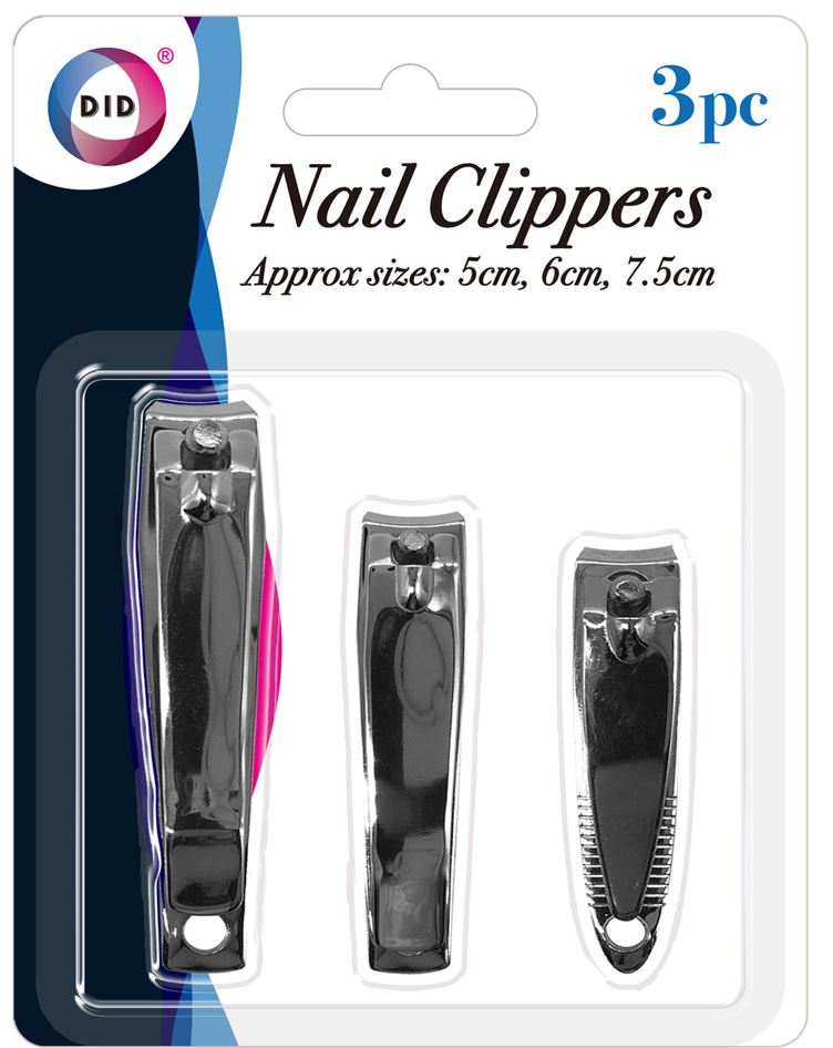 Nail Clippers 3 Pack - Click Image to Close
