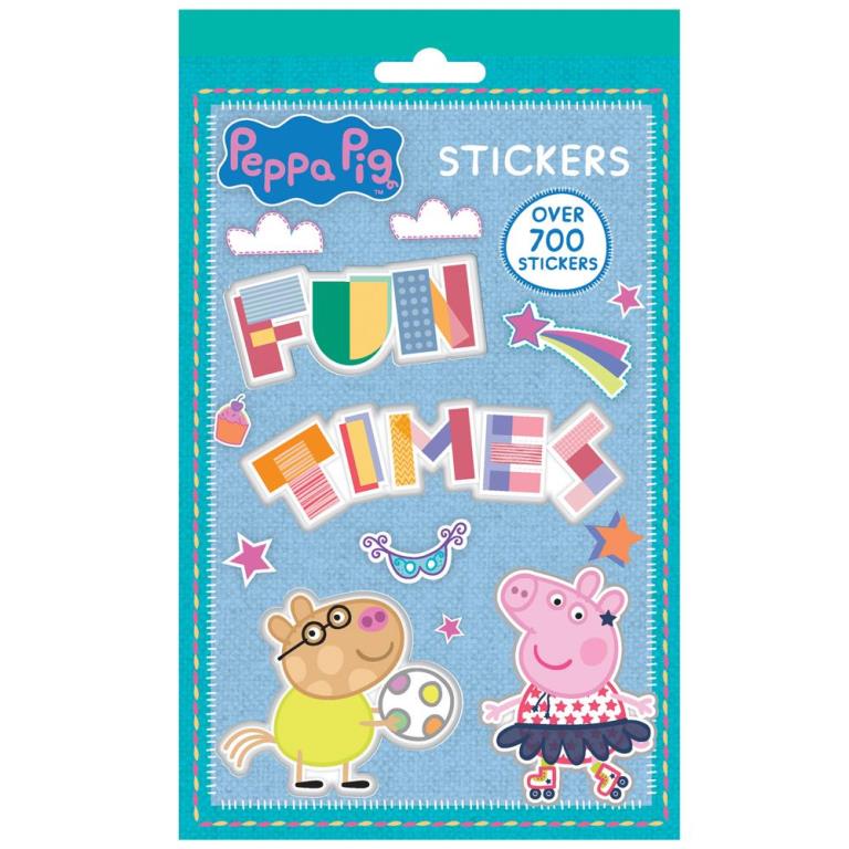 Peppa Pig 500 Stickers - Click Image to Close