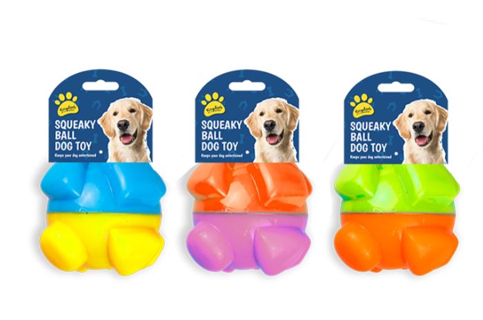 Squeaky Ball Dog Toy - Click Image to Close