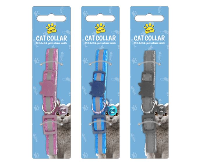 Cat Collar With Bell - Click Image to Close