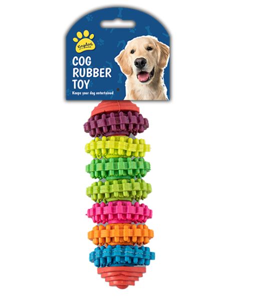 Cog Rubber Dog Toy - Click Image to Close